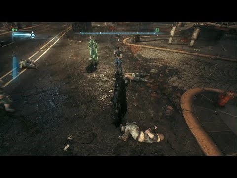 Batman knocks Ridder Pawn BATMAN: ARKHAM KNIGHT PS5