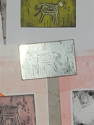 My First Etching Experience at Loughborough University