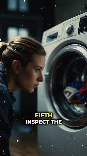 How to Fix a Noisy Washing Machine in 5 Easy Steps! #appliancerepair #fixitfast #diyrepair