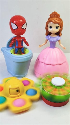 Trendy Spiderman and Princess Elsa Miniature Turbo! 🥳😱😵‍💫