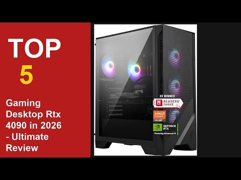 Top 5 Best Gaming Desktop Rtx 4090 in 2026 - Ultimate Review