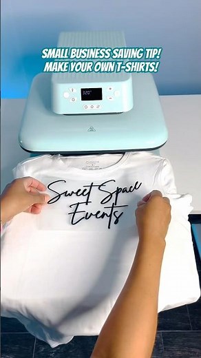 How to make your own custom t-shirts! #customtshirts #heatpress #diy #smallbusinessowner