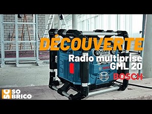 Radio multiprise GML 20 BOSCH - SOBRICO 🔥
