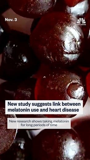 2.1M views · 5.4K reactions | A new study from the American Heart Association found that taking melatonin for long periods of time could be linked to underlying heart issues. There’s no evidence that melatonin supplements themselves cause heart problems, the researchers said, however, a need to take them on a regular basis to help with falling and staying asleep could be a signal that the body is experiencing cardiac issues. | NBC News | Facebook