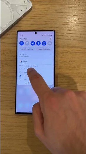 Rimandare le notifiche sui Samsung