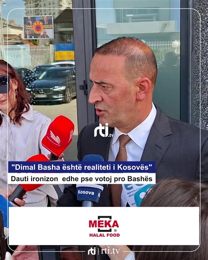 17K views · 70 reactions | "Dimal Basha është realiteti i Kosovës" -Dauti ironizon edhe pse votoj pro Bashës | RTI | RTI | Facebook