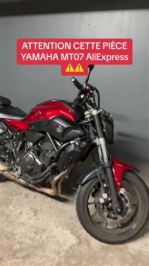 Dangers des leviers MX07 AliExpress pour Yamaha MT07 Custom