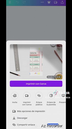 Cómo descargar PDF en Canva desde celular 📱 #tipsinformaticos #canva #maestraJessyHernandez