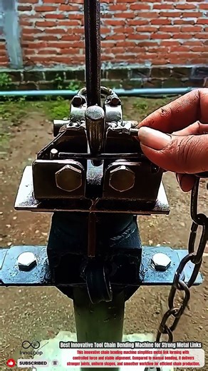 Best Innovative Tool Chain Bending Machine for Strong Metal Links