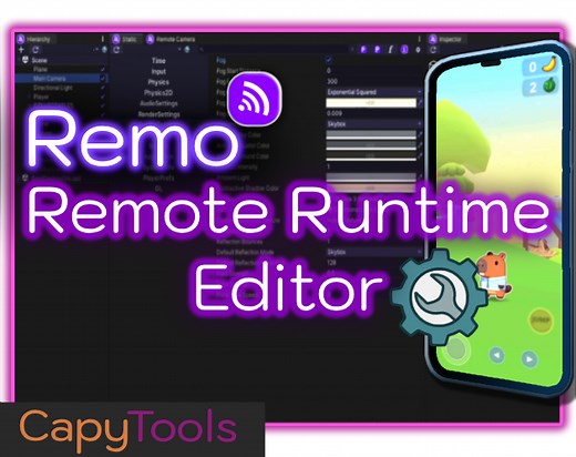 Remo - Remote Runtime Editor for Unity by CapyTools