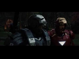 Iron Man 2: Drone Fight Scene