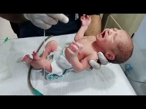 Receiving a Newborn Baby in NICU | Vitamin K Injection, Oral and Nasal Suction Care