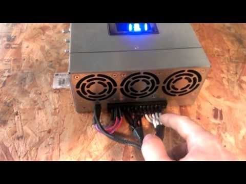 How to build a high amperage DC power supply.