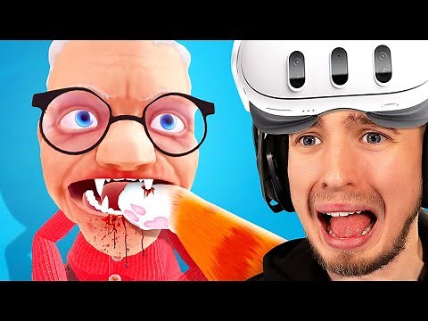 Turning Granny Into a VAMPIRE - I Am Cat VR