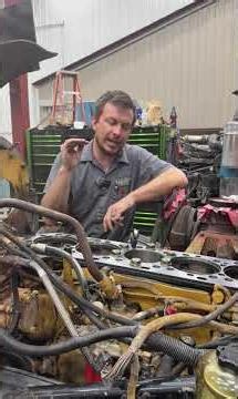 C15 Cat woes. #dieselmechanic #caterpillar #cat #repair #trucking