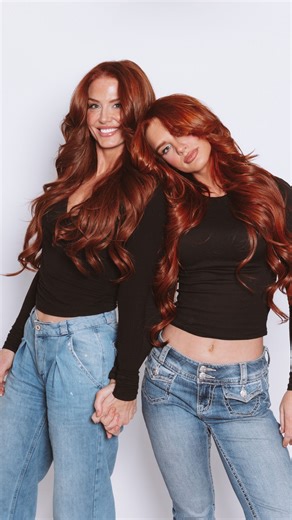 Chrissy Ellingson Rasmussen on Instagram: "Comment LookBook for ALL @julia.hatch & @rebekahhatch_’s red hair color formulas! 👩🏼‍🦰👩🏼‍🦰 Download our @habiteducation app now & get the best CHEAT SHEET for hairstylists! Habiteducation.com Comment shadow to attend the Shadowmetour.com! Comment hair to try our wefts & clipins! Habithairx.com @habithairx Comment habit shop to get our @mykitsch x @hairby_chrissy Velcro rollers & all our fav hair products! 