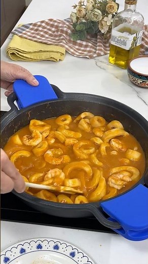 Calamares en salsa americana
