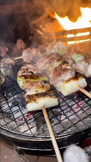 自分で作った焼き鳥っておいしいよね【炭火】