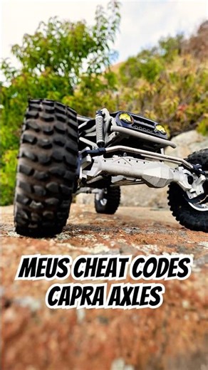 Meus Cheat Code Capra Axles #rcoffroad