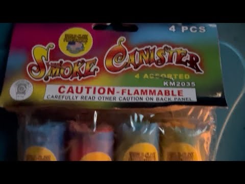 World Class Smoke Canisters (Green) #Pyro #Fireworks ￼