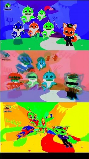 PinkFong Police Intro Logo Effects | Sponsored By: Gamavision Csupo Effects #shorts