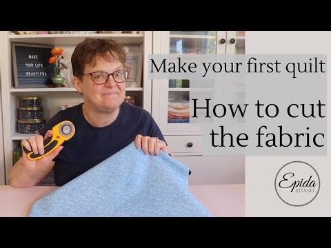 How to cut fabric for a quilt
