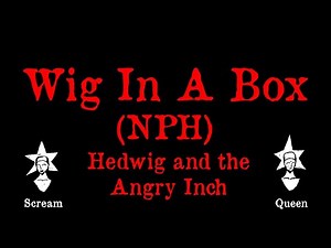 Hedwig And The Angry Inch - Wig In A Box (Neil Patrick Harris Version) -Karaoke