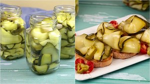 Zucchini Pickles: the simple, fast zucchini recipe