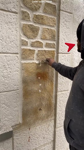 People Thought He Was Damaging the Wall… Reality Will Shock You! #shorts