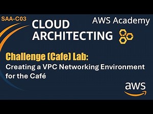 Challenge (Cafe) lab: Creating a VPC Networking Environment for the Café - SAA-C03