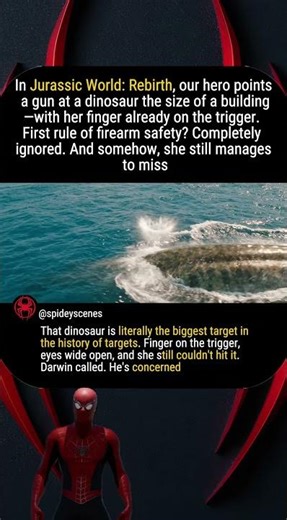 Jurassic World: Rebirth — Gun Safety? Never Heard of Her