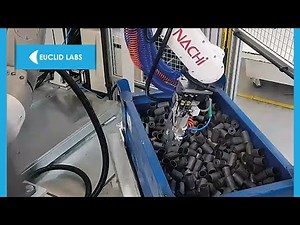 Bin picking with Nachi Robot by Euclid Labs