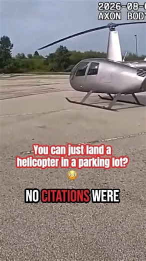 A guy landed his helicopter at Cabela's to skip the drive 🚁