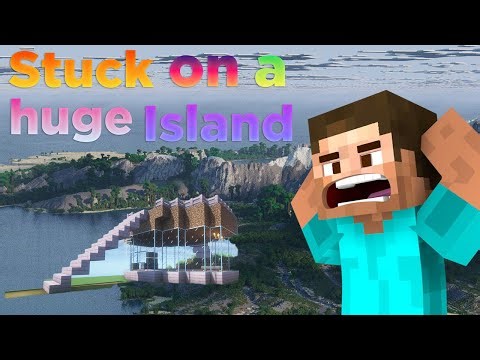 Stranded on a Tiny Minecraft Island! 🌴 Epic Survival Begins (Episode 1)