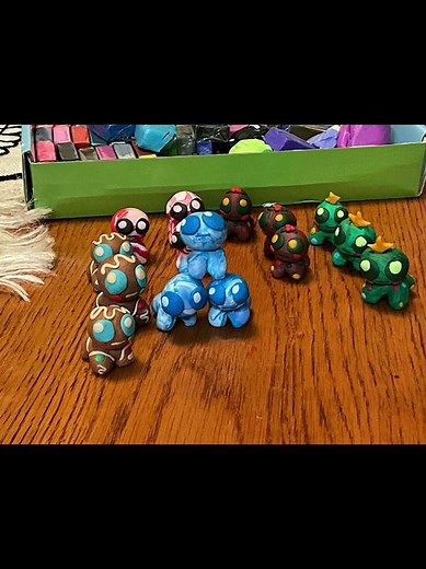 Christmas autism creature stop motion animation