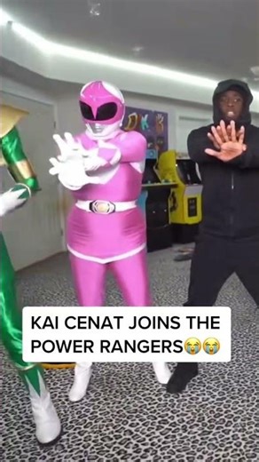 Kai Cenat joins the power rangers 😭😭😭