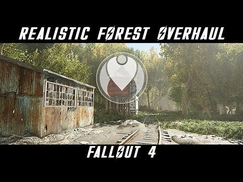 COMPLETE FOREST AND GRASS OVERHAUL MOD - REGROWTH | Fallout 4 - ENB Graphics