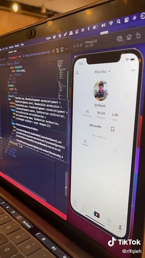 Speed Code Tutorial for Tiktok App UI using Flutter