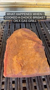 15K views · 33 reactions | I cooked a 2.5-lb choice brisket flat on a...