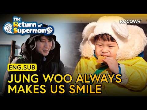 Jung Woo’s Cookie Break Makes Everyone Smile 😊 | The Return of Superman EP610 | KOCOWA+