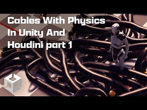 Cables With Physics In Unity And Houdini part 1