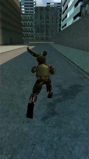 Springtrap. Walk around the city #garrysmod #fnaf #fivenightsatfreddys
