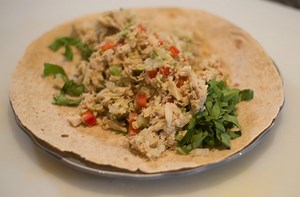 The Best Avocado Tuna Salad Wrap Recipe - BuiltLean