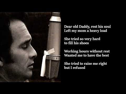 Merle Haggard - Mama Tried LYRICS