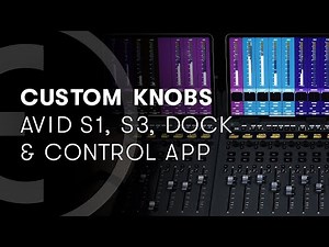 EUCON: Custom Knobs for Avid Small Format Surfaces