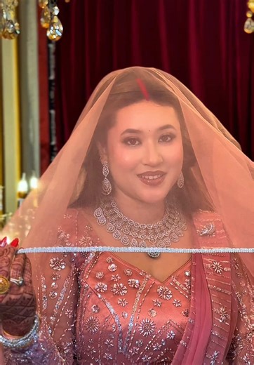 She is so gorgeous 🧡✨😍 Luxury Bride @Janakishrestha 💕