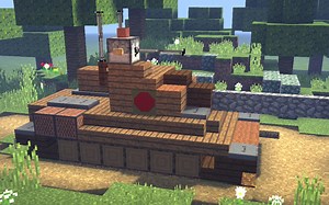 【《我的世界》载具教程】：平成の最終動画大放送—日本陸上自衛隊61式戦車教程