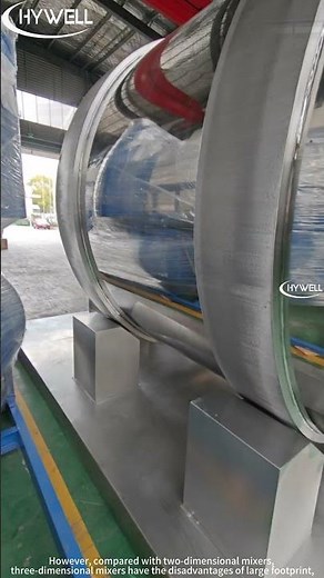 Rotary Drum Mixer / Rotary Drum Blender for Powder by GMP standard