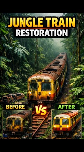 Jungle Mein Mili Purani Train – Dekhiye Iski Amazing Restoration!