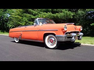1953 Mercury Monterey Convertible in Bittersweet & Ride on My Car Story with Lou Costabile